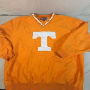 Vintage Tennessee Volunteers Pro Player Pullover Jacket 2XL Orange NCAA